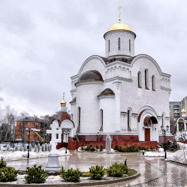 Преображенский собор октябрьский просп 117 фото Храм Преображения Господня, Люберцы