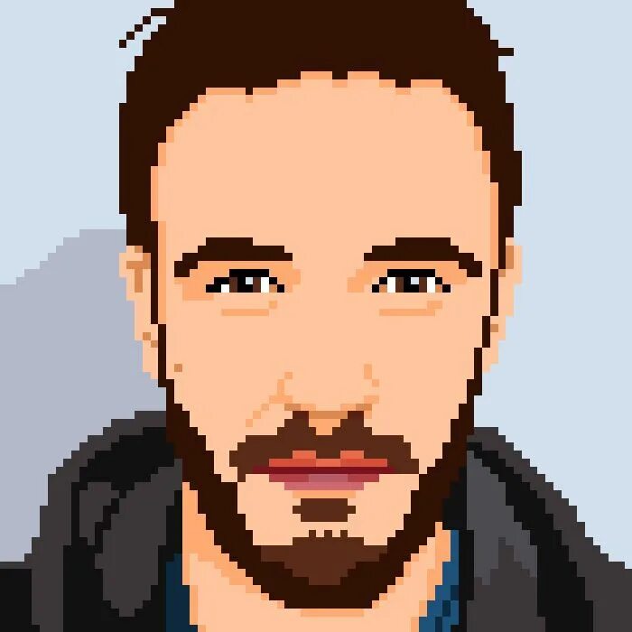 Преобразование фото в пиксель арт Pixel Portraits Pixel art, Portrait, Graphics inspiration