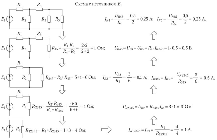 Преобразование схем электрических цепей Картинки РАСЧЕТ ЭЛЕКТРИЧЕСКОЙ ЦЕПИ МЕТОДОМ СВЕРТЫВАНИЯ