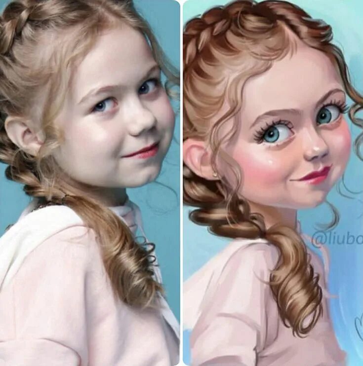 Преобразовать фото человека в мультяшного героя Artist Illustrates Kids In Her Unique Style And Here Are 42 Of Her Best Works Ba