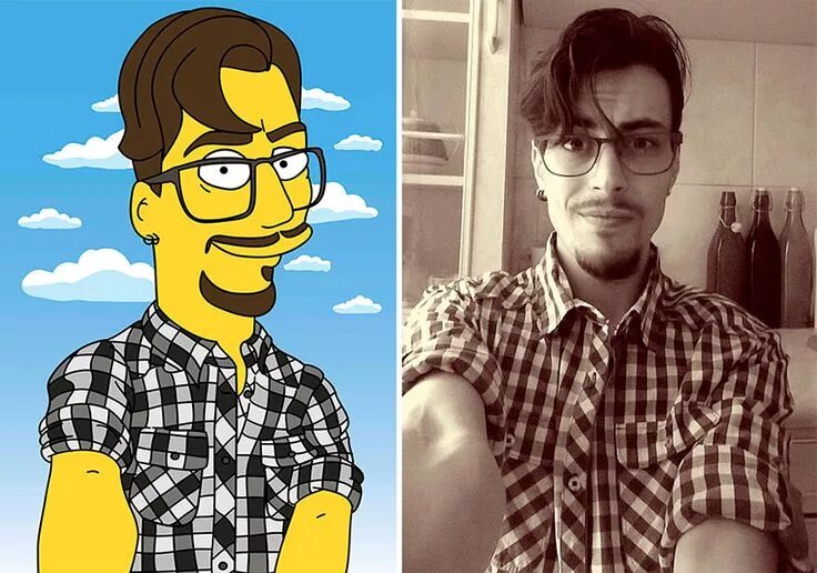 Преобразовать фото человека в мультяшного героя I Simpsonize Random People’s Photos To Make Them Smile Personajes de los simpson