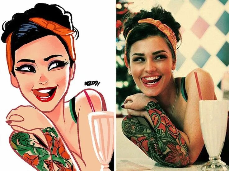 Преобразовать фото человека в мультяшного героя Illustrator Julio Cesar Turns Real People Into Cartoon Versions Of Themselves Co