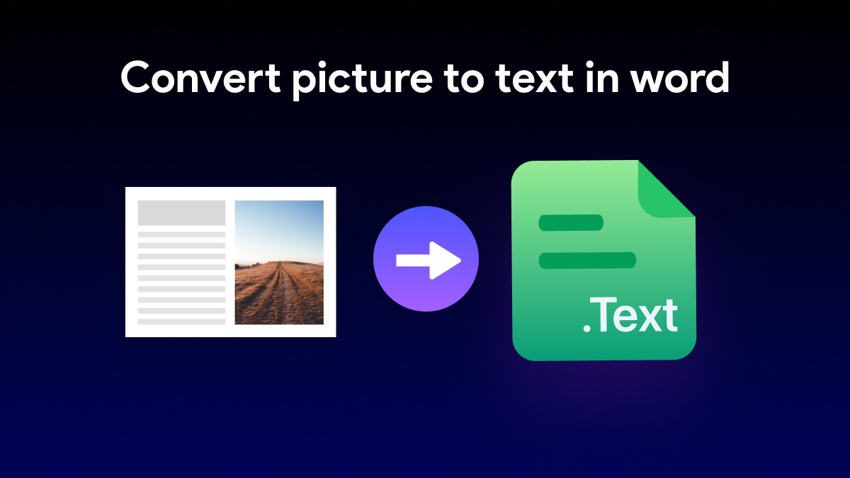 Преобразовать фото в лучшее качество 2 Easy Ways To Convert Picture to Text in Word UPDF