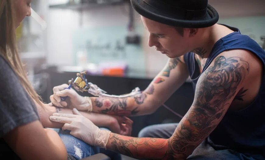 Преобразовать фото в тату Tattoing Services - Madd Art Tattoo Groupon