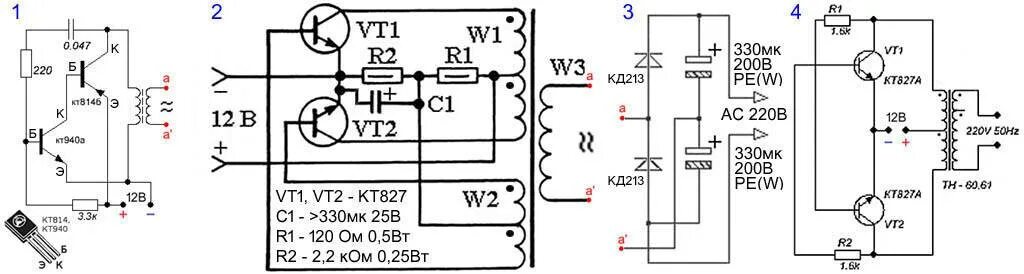 Преобразователь 220в своими руками схема Преобразователь с 12 на 220 своими руками