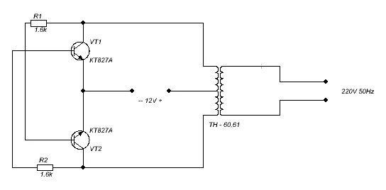 Преобразователь 220в своими руками схема Ответы Mail.ru: Будет ли работать эта схема если я подключу аккумулятор 12 вольт