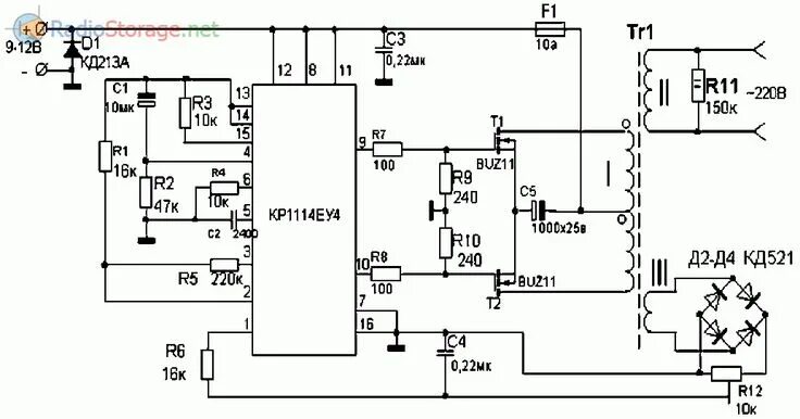 Преобразователь 220в своими руками схема Три схемы импульсных преобразователей напряжения 12В - 220В (100Вт) Power, Acdc,