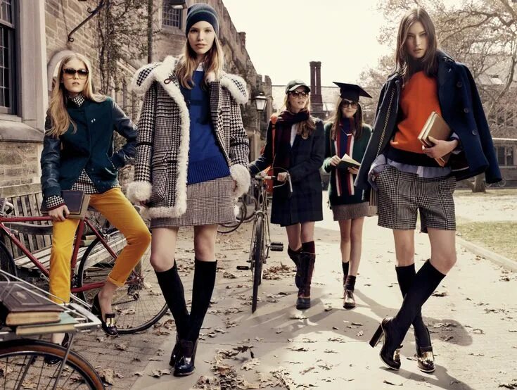 Преппи стиль женский Introducing The Hilfiger University Club: Cärpe-díem mañana #FW13 #tommyhilfiger