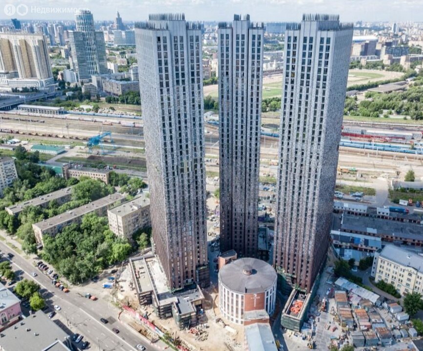 Пресня сити ходынская ул 2 фото Купить 1-комнатные апартаменты 43 м² в МФК "Пресня Сити" по адресу Москва, Ходын