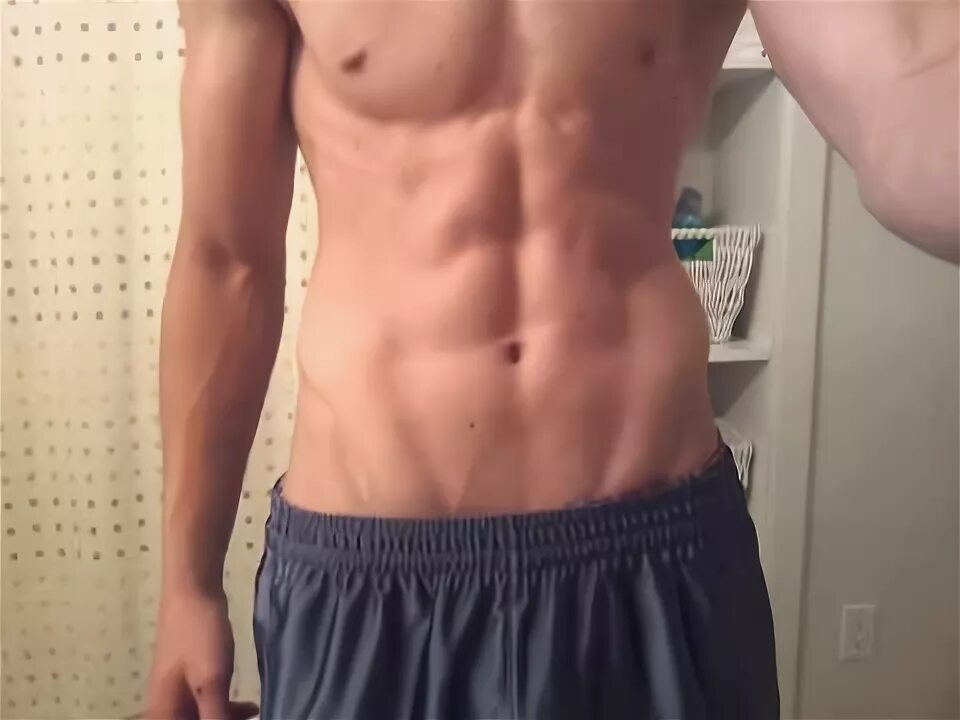 Пресс мужчины фото в домашних условиях 16 year old summer abs - YouTube