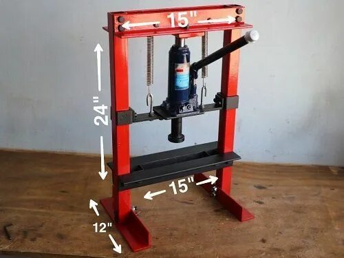 Пресс самоделка CONTACT Hydraulic press machine, Metal bending tools, Metal fabrication tools