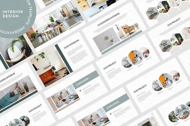 Презентация дизайн интерьера 5 Best Interior Design Company Presentation Templates (Google Slides and PowerPo