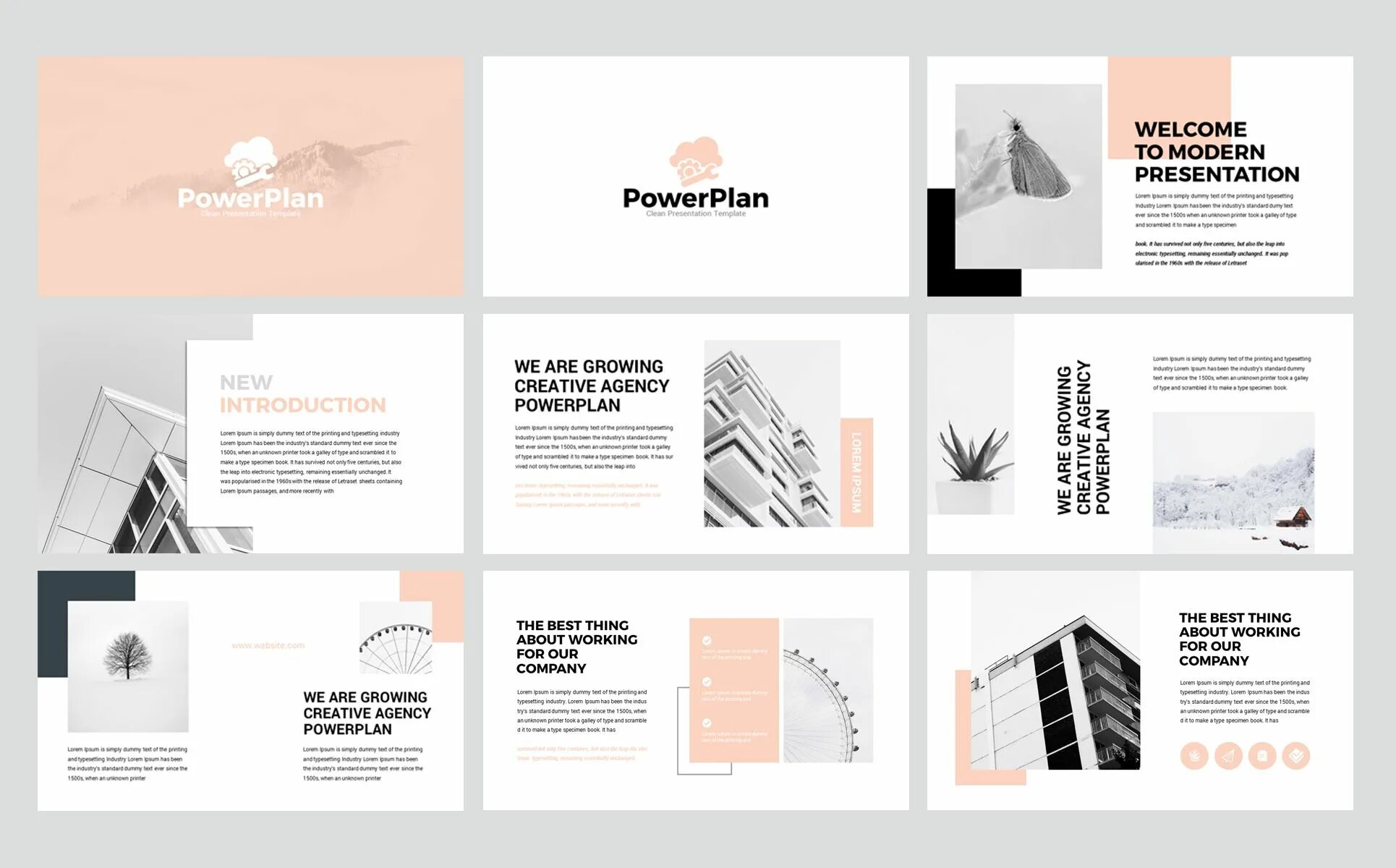 Презентация дизайн проекта пример PowerPlan - Business PowerPoint template - TemplateMonster Business powerpoint t