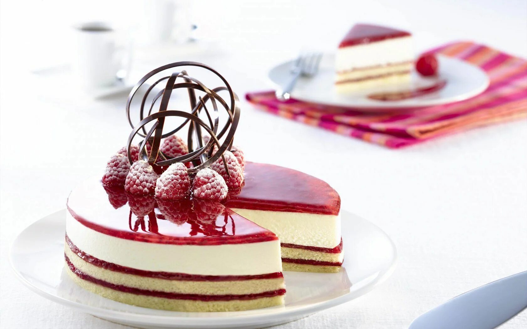 Презентация оформление тортов и пирожного Nice Strawberry Cheese Cake Wallpaper - Live Wallpaper HD Desserts, Sweet cakes,