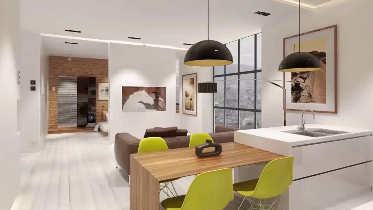 Презентация студии дизайна интерьера Kitchen and Living Room ➤ 20 Best Small Open Plan Kitchen Living Room Design Ide