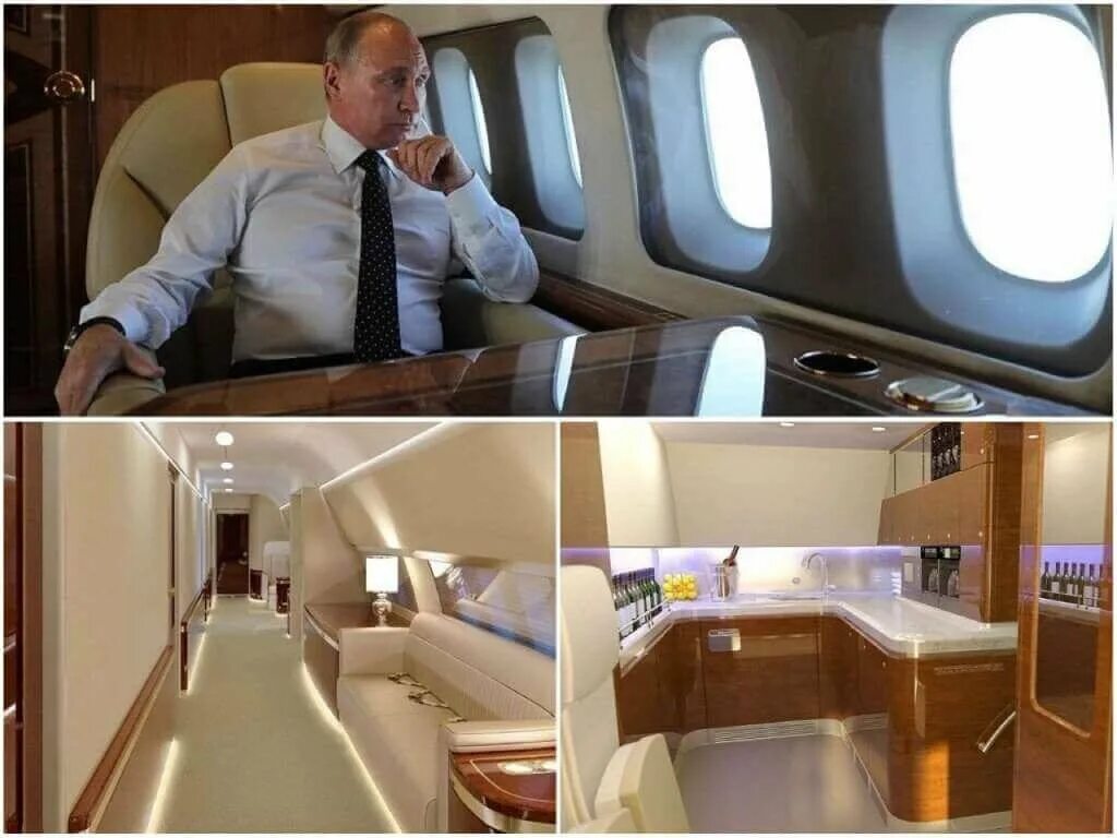 Президентский самолет фото Как путешествуют пассажиры категории SuperVIP: лучшие личные самолеты президенто