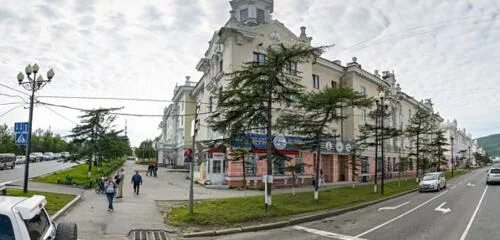 Президентский ул павла виноградова 1 магадан фото Bar Shanson, pub, bar, Russia, Magadan, Portovaya ulitsa, 1 - Yandex.Maps