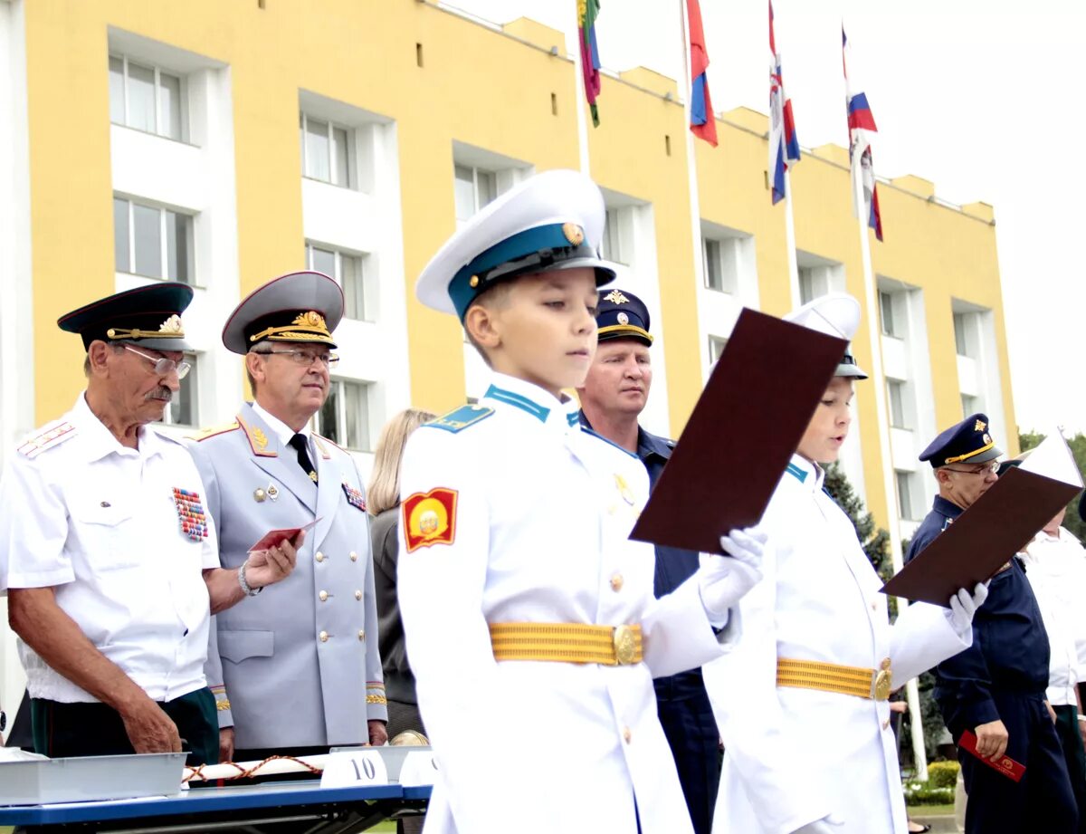 Президентское кадетское училище краснодар фото В гостях МАОУ СОШ № 2 имени Галины Бущик