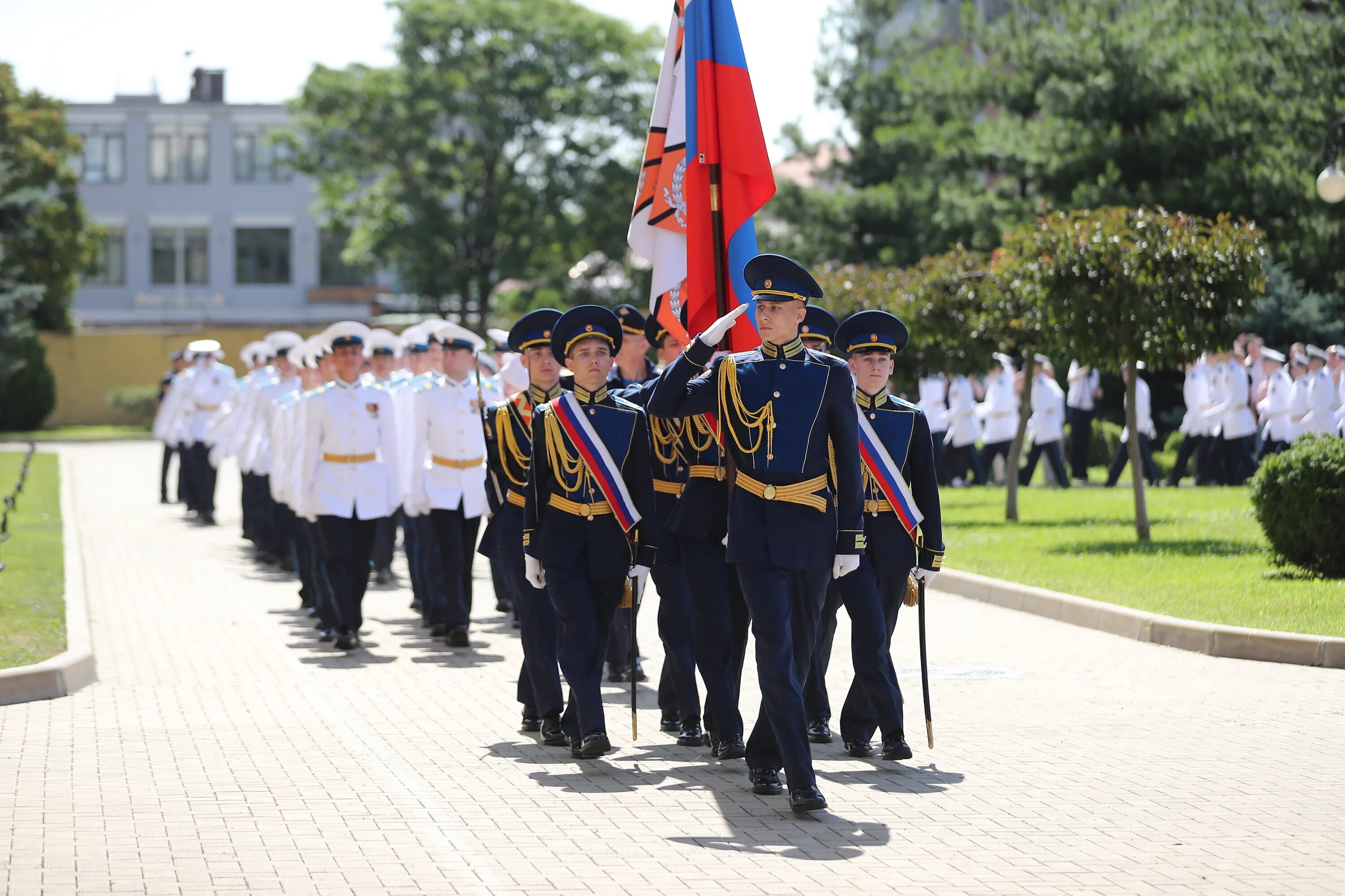 Президентское кадетское училище краснодар фото Глава Краснодара и председатель Гордумы поздравили выпускников Краснодарского пр