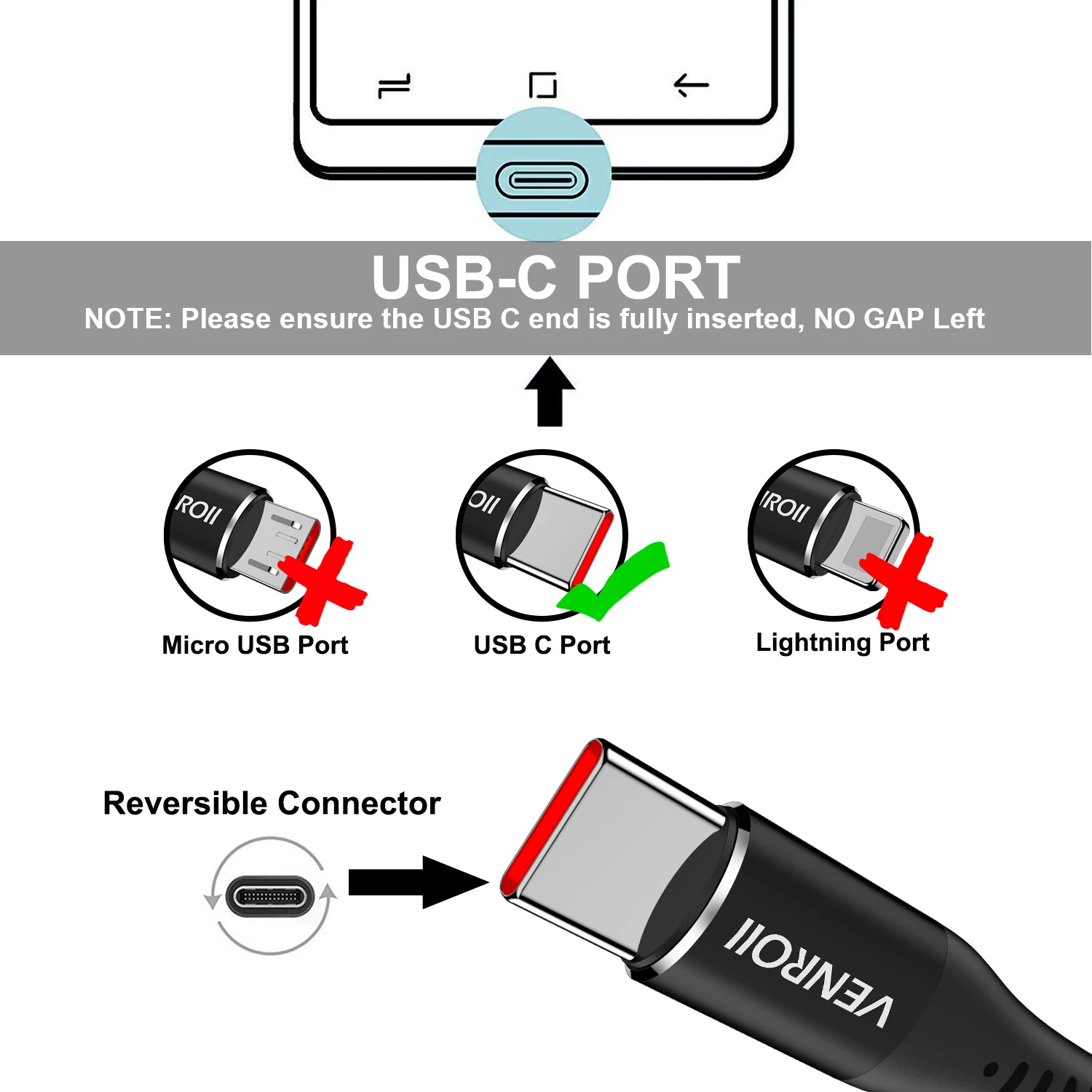 При подключение через type c Купить Venroii usb type C кабель SuperCharge для huawei P20 mate 10 20 30 P30 Pr