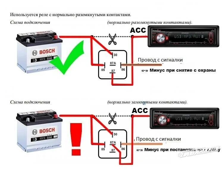 При подключении аккумулятора срабатывает сигнализация Может ли из за слабого аккумулятора не работать автозапуск - фото - АвтоМастер И