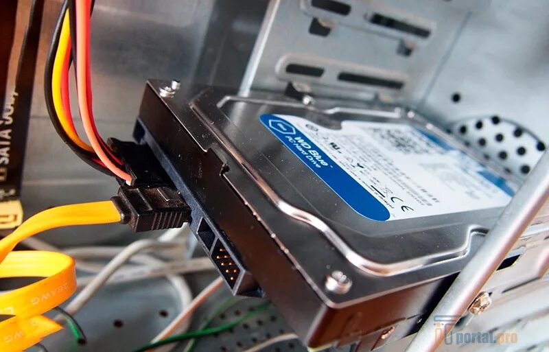 При подключении жесткого диска компьютер зависает Как отключить hdd