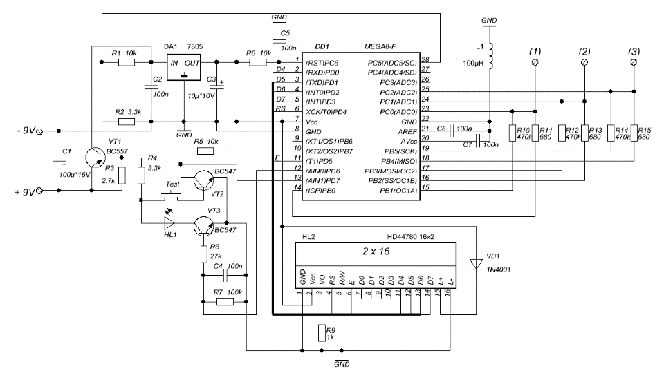 Прибор своими руками схема Transistotester - DRIVE2