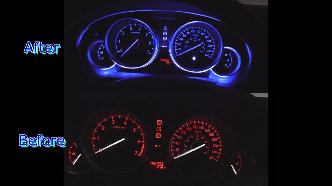 Приборная панель мазда 6 gg тюнинг PLCC LED replacement - Instrument cluster 2009-2013 Mazda 6 - YouTube