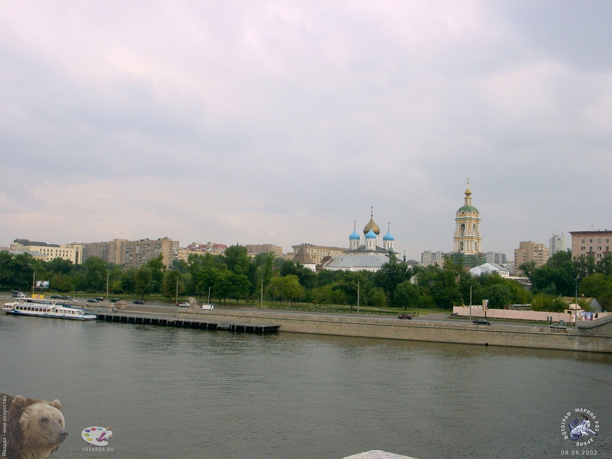 Причал новоспасский москва краснохолмская набережная фото Причал Новоспасский мост в Москве на Краснохолмской набережной