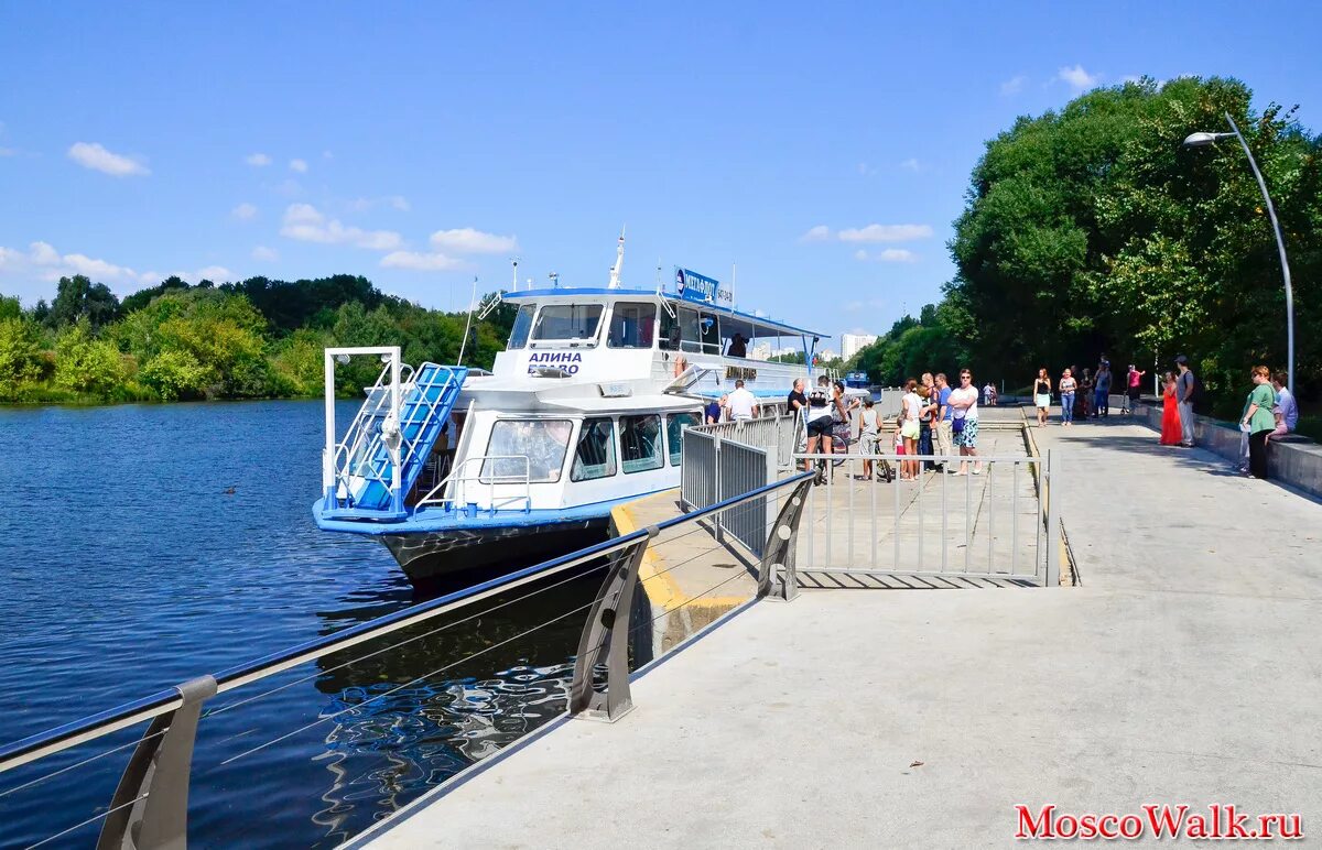 Photo: Причал Парк Фили, landing stage, wharf, Moscow, Filyovskaya Embankment - 