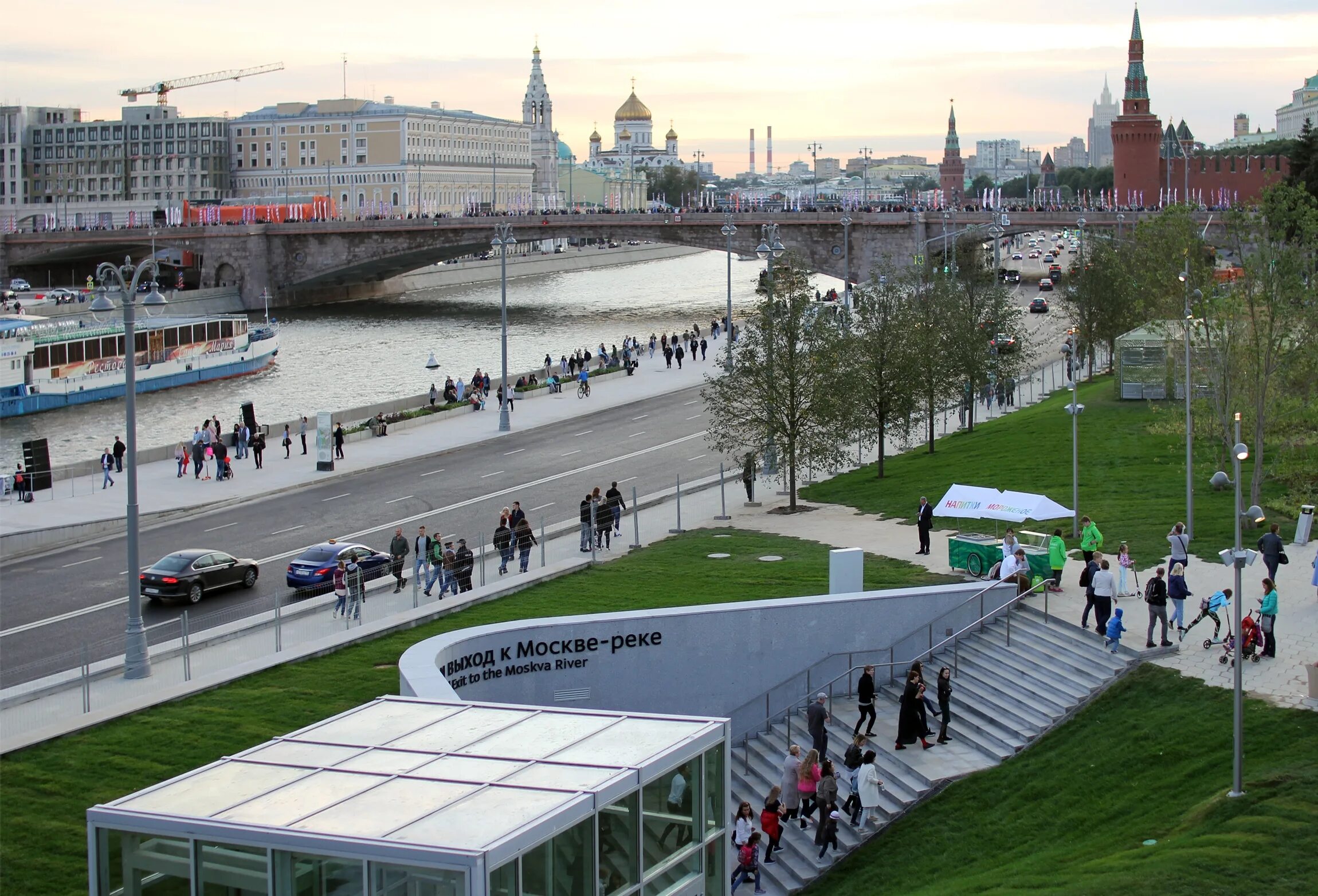 Причал зарядье москва москворецкая набережная фото Новые водные маршруты: 7 фактов