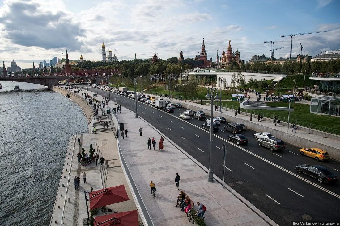 Причал зарядье москва москворецкая набережная фото Зарядье: новый взгляд на Россию - Варламов.ру Город, Россия, Парка