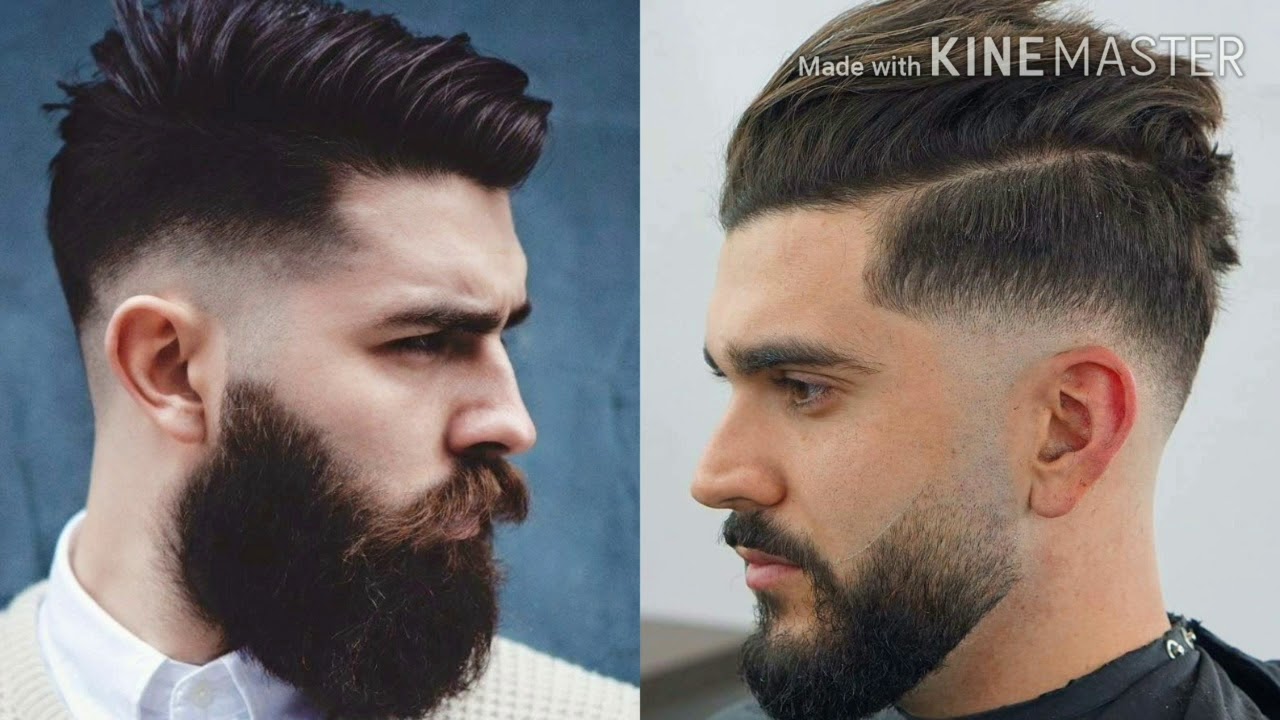 Прическа 10 BEST 10 HAIRSTYLE AND BEARD PHOTHOS FOR MEN - YouTube