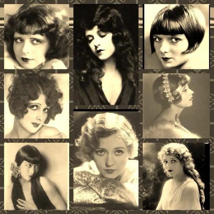 Прическа 1920 х годов 1920s hair, Vintage hairstyles, 20s hair