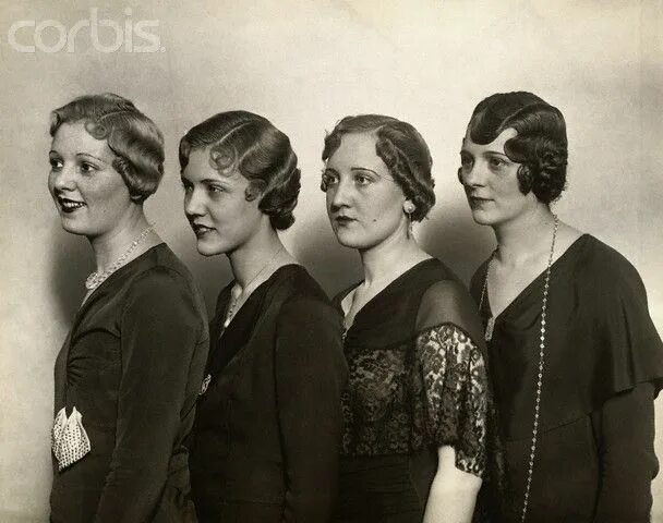 Прическа 1920 х годов женская How in the world did they get their hair 1. into that style and 2. to stay that 