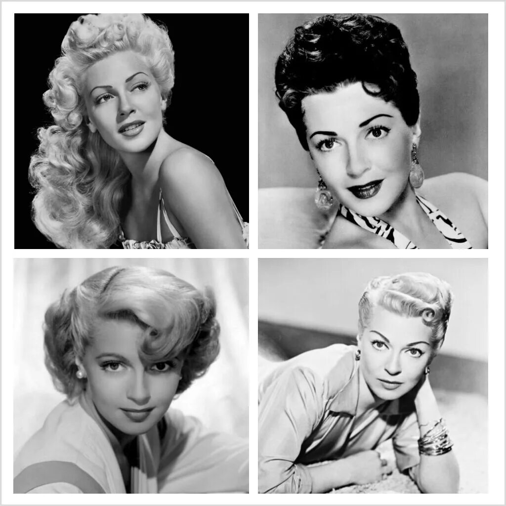 Прическа 1950 годов You Stepped Out of a Dream: Fashions of Lana Turner Vintage hairstyles, 1950s fa