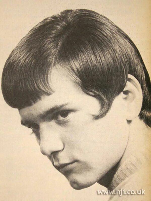 Прическа 1960 мужская 1960s men's hairstyle with fringe