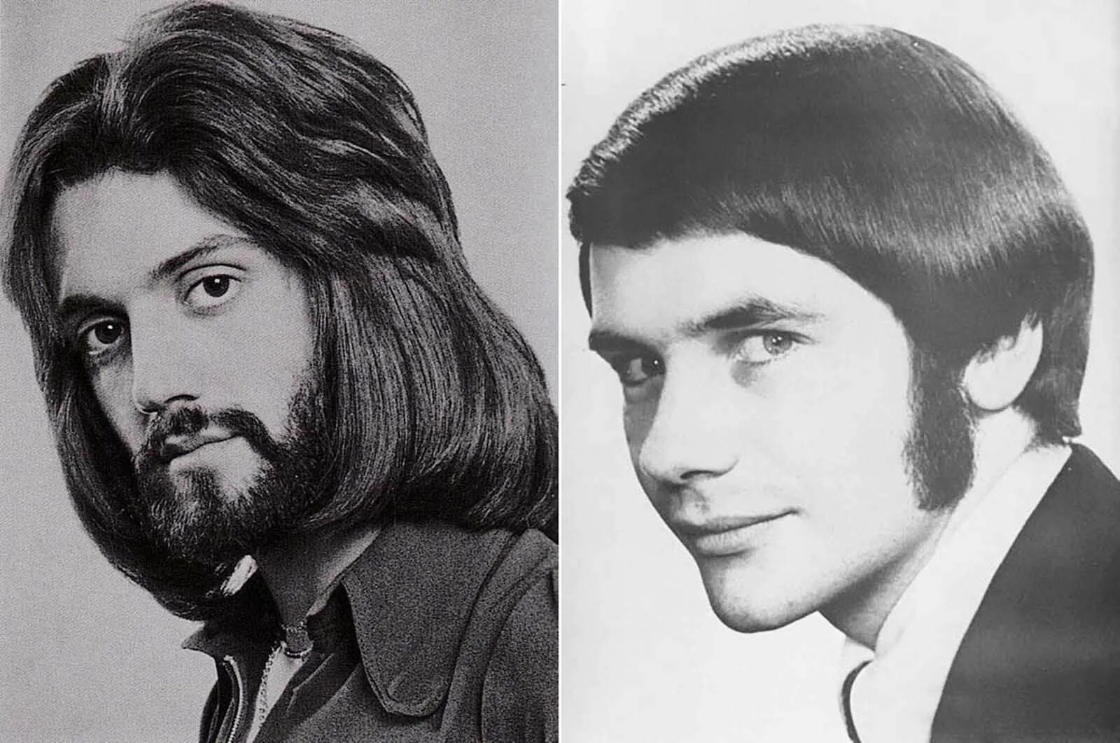 Прическа 1960 мужская Romantic men’s hairstyle from the 1960s–1970s - Rare Historical Photos Romantic 