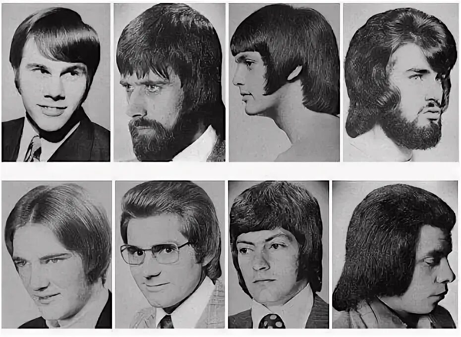 Прическа 1970 х годов Coupes de cheveux pour homme dans les années 60 - 70 - 2Tout2Rien 1970s hairstyl