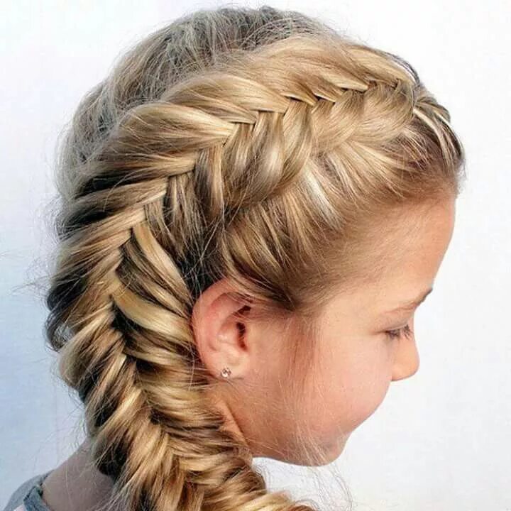 Прическа 2 колоска для девочки Trenza (With images) Hot hair styles, Girl hairstyles, Kids hairstyles