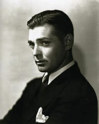 Прическа 20 годов мужчины George Hurrell, Clark Gable, 1932 Clark gable, Hollywood, Movie stars