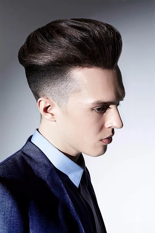 Прическа 2015 года Michael Kontos коллекция мужских стрижек 2015 Hairtrend