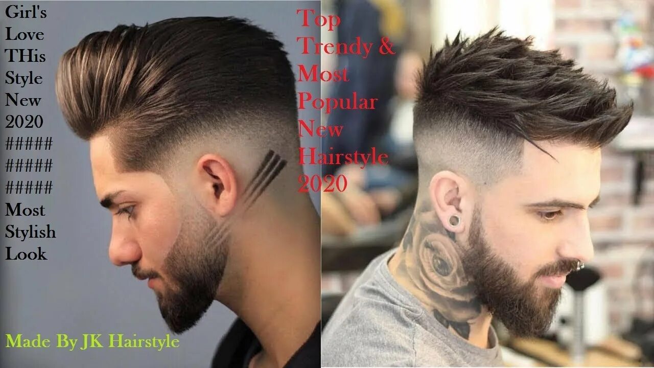 Прическа 2020 года New Most Attractive Haircut/Hairstyle For Boys/Men 2020 By Its JK Salon - YouTub