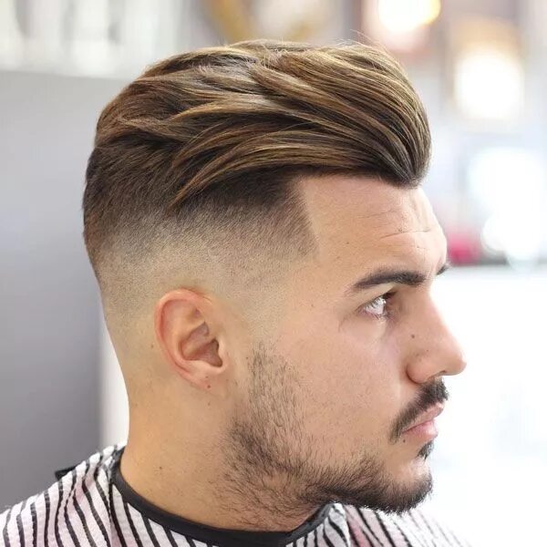 Прическа 2024 мужская модная на средние волосы 101 Best Haircuts For Men To Copy in 2024 Fade haircut styles, Fade haircut, Men