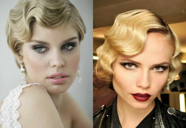 Прическа 30 годов как сделать 1920's Inspired Retro Hairstyles To Look Delicate Today 着 物 髪 型 シ ョ-ト, 髪 型