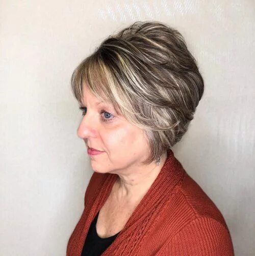 Прическа 65 лет Pin on Short Hairstyles for Women over 60