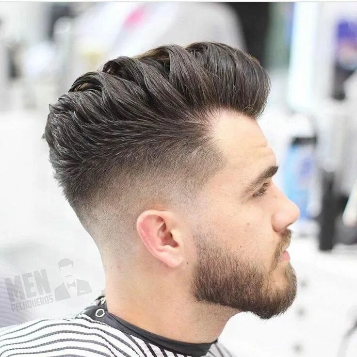 Прическа 8 Best Men's Haircuts and Hairstyles! #hairstylesforshorthairmen Fade haircut, Wav