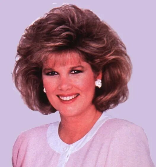 Прическа 80 годов фото женские Joan Lunden Hair pictures, Bouffant hair, Teased hair