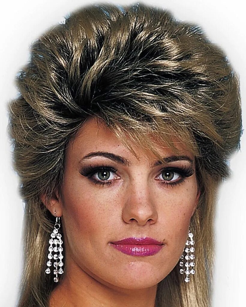 Прическа 80 годов на длинные волосы 11814038826_baf78dcfbc_o Wedge hairstyles, Hair styles, Fashion