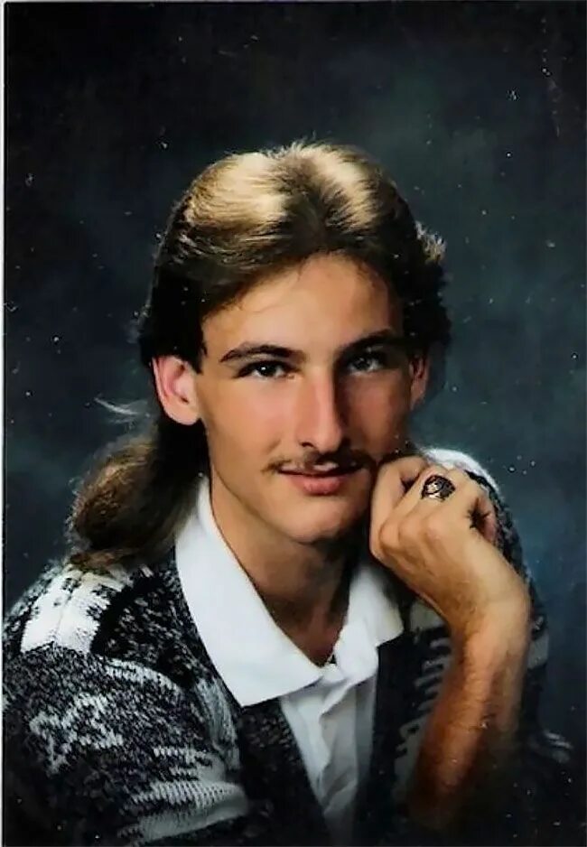 Прическа 80 х годов мужская длинные волосы Mullet: The Badass Hairstyle Of The 1970s, 1980s And Early 1990s, http://photovi